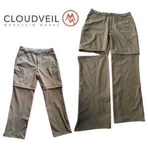 Cloudveil Convertible Pants / Shorts Outdoor Hiking Traveling | Men's Sz 38/32